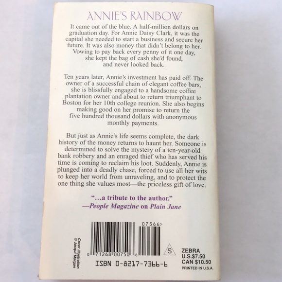 ⭐️5 for $15⭐️ Annie’s Rainbow by Fern Michaels | Book | Paperback - Picture 2 of 2